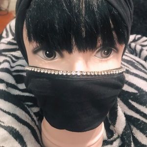 Blinged out Face Mask